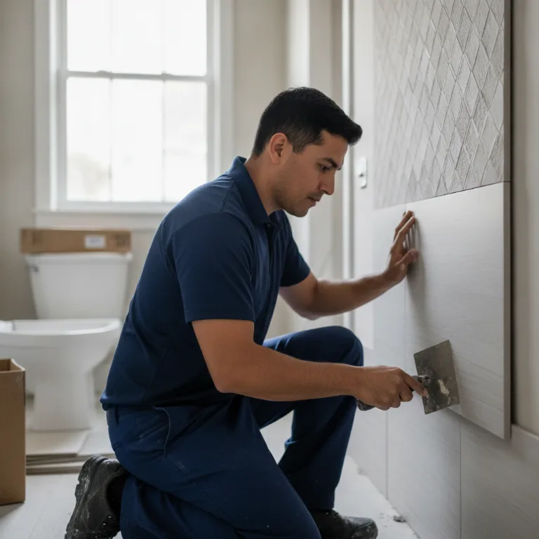 Remodelación de Baño servicio en Tepexpan